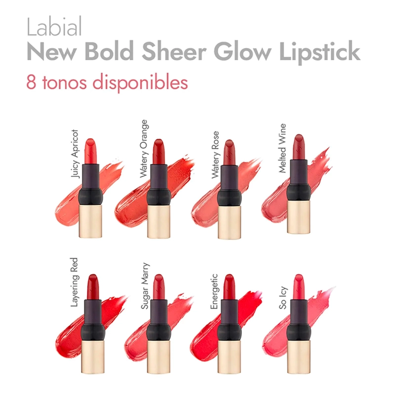 LABIAL FMGT NEW BOLD SHEER GLOW - 6