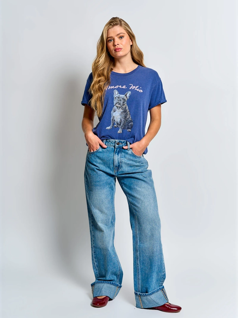 POLERA MUJER INDEX ALGODÓN MANGA CORTA ESTAMPADO - 4