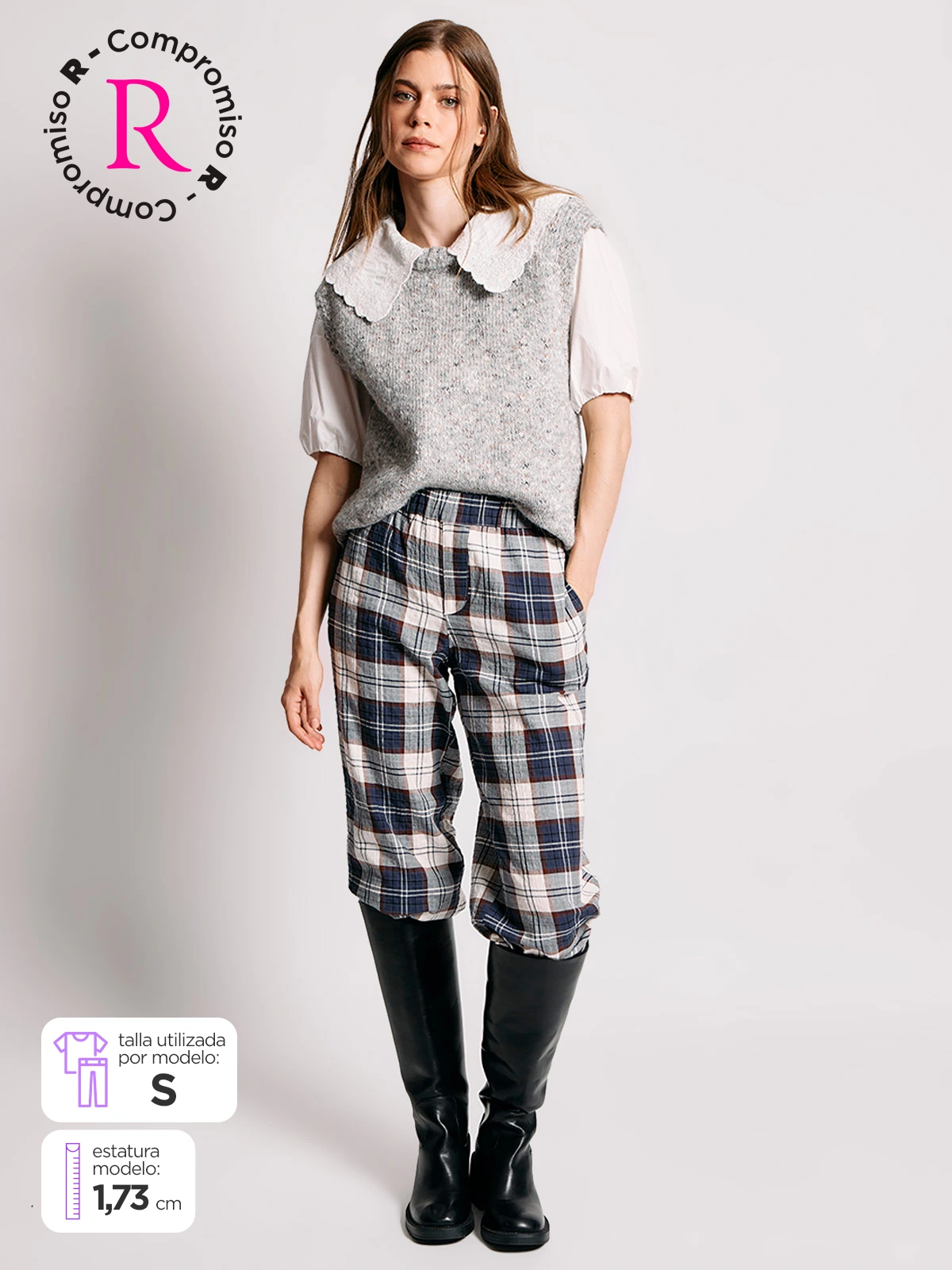 PANTALÓN MUJER INDEX ALGODÓN - 2