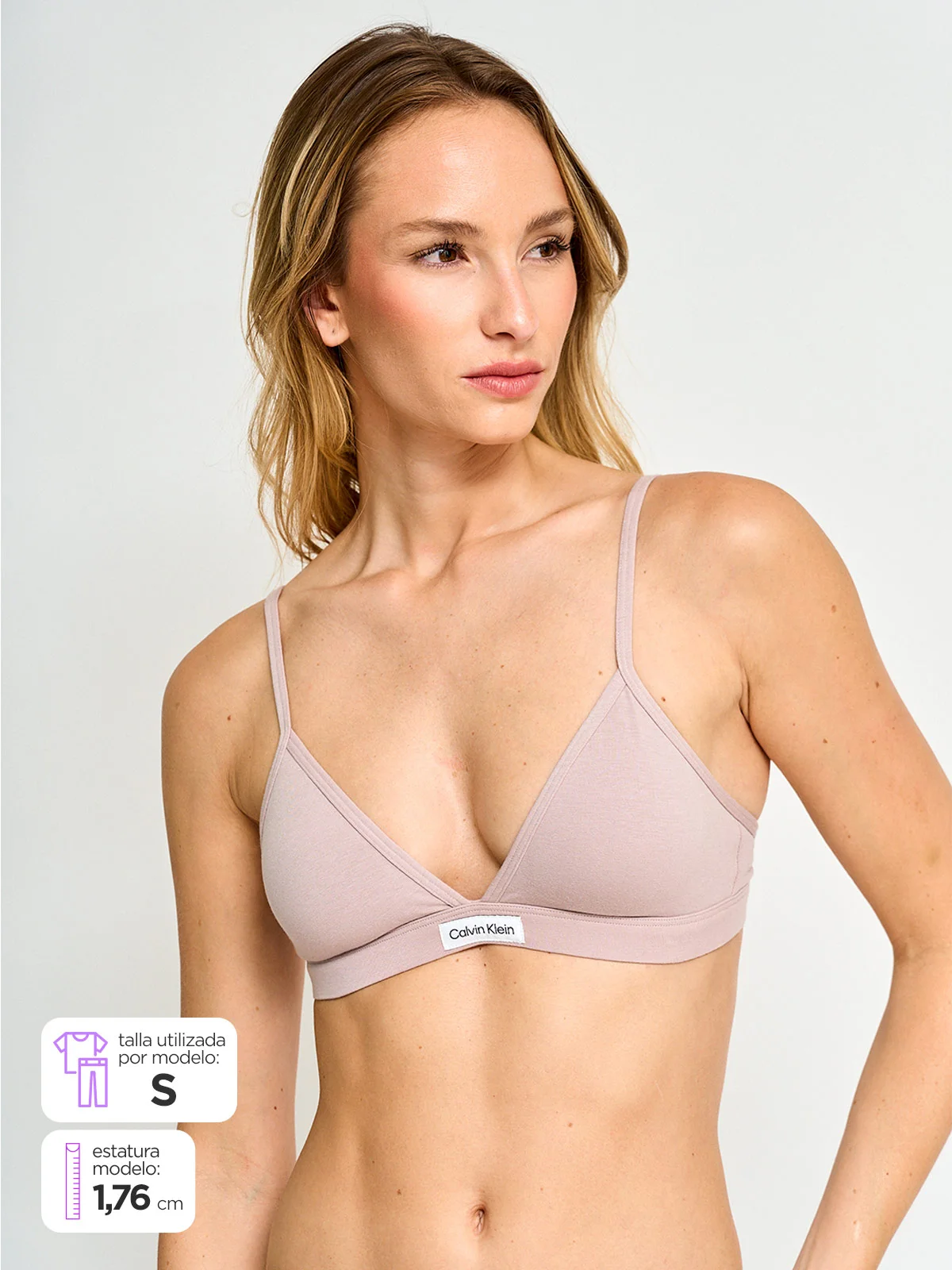 BRALETTE CALVIN KLEIN ALGODÓN - 1