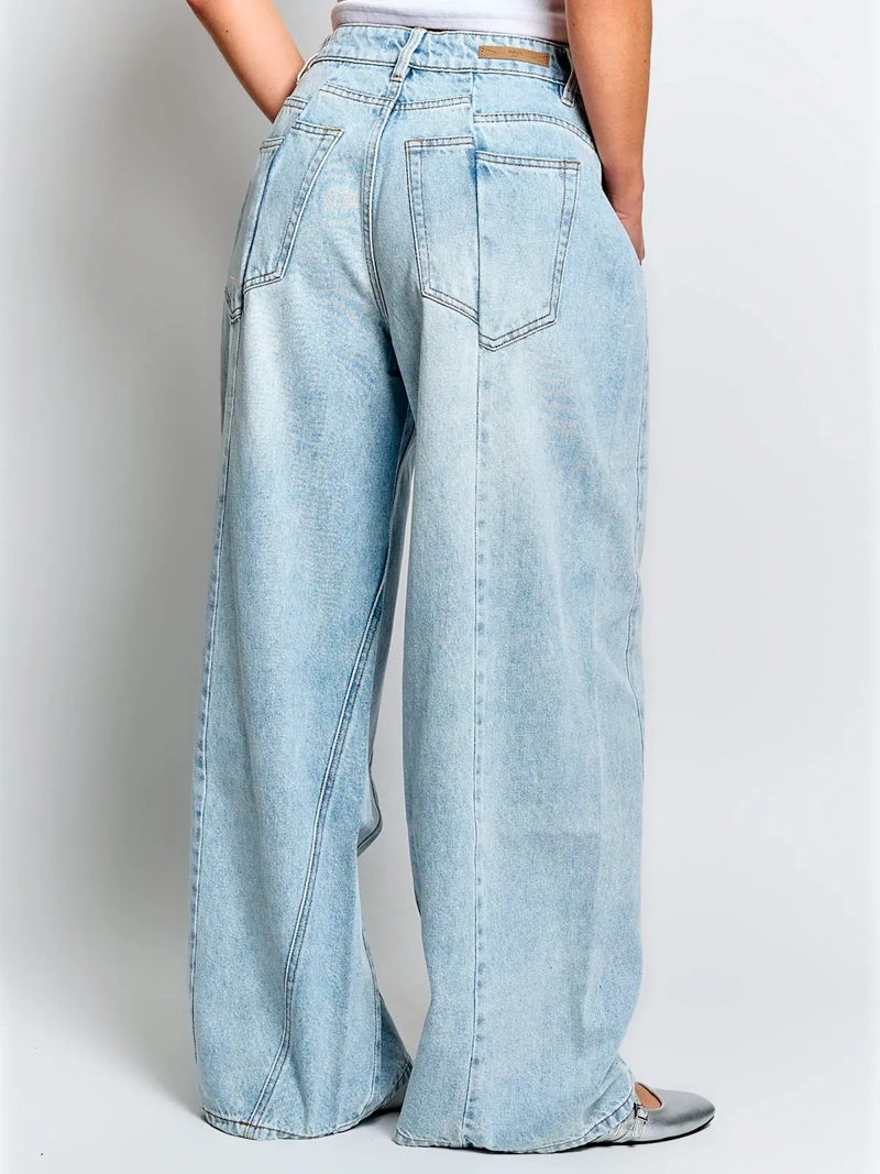 JEANS MUJER INDEX ALGODÓN CORTES - 3