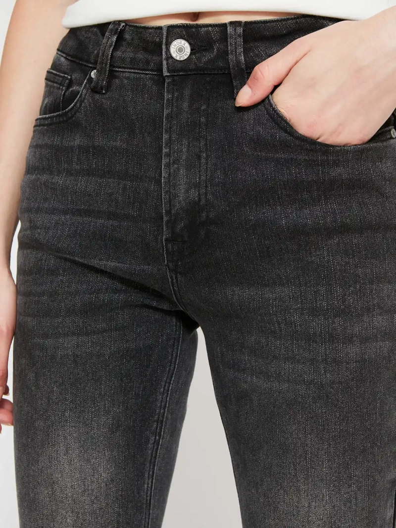 JEANS MUJER INDEX ALGODÓN FLARE ABERTURA - 4