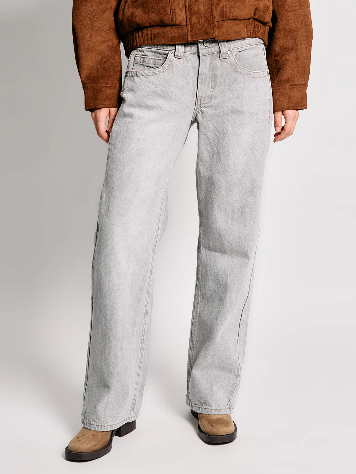 JEANS MUJER INDEX ALGODÓN TIRO BAJO - 2