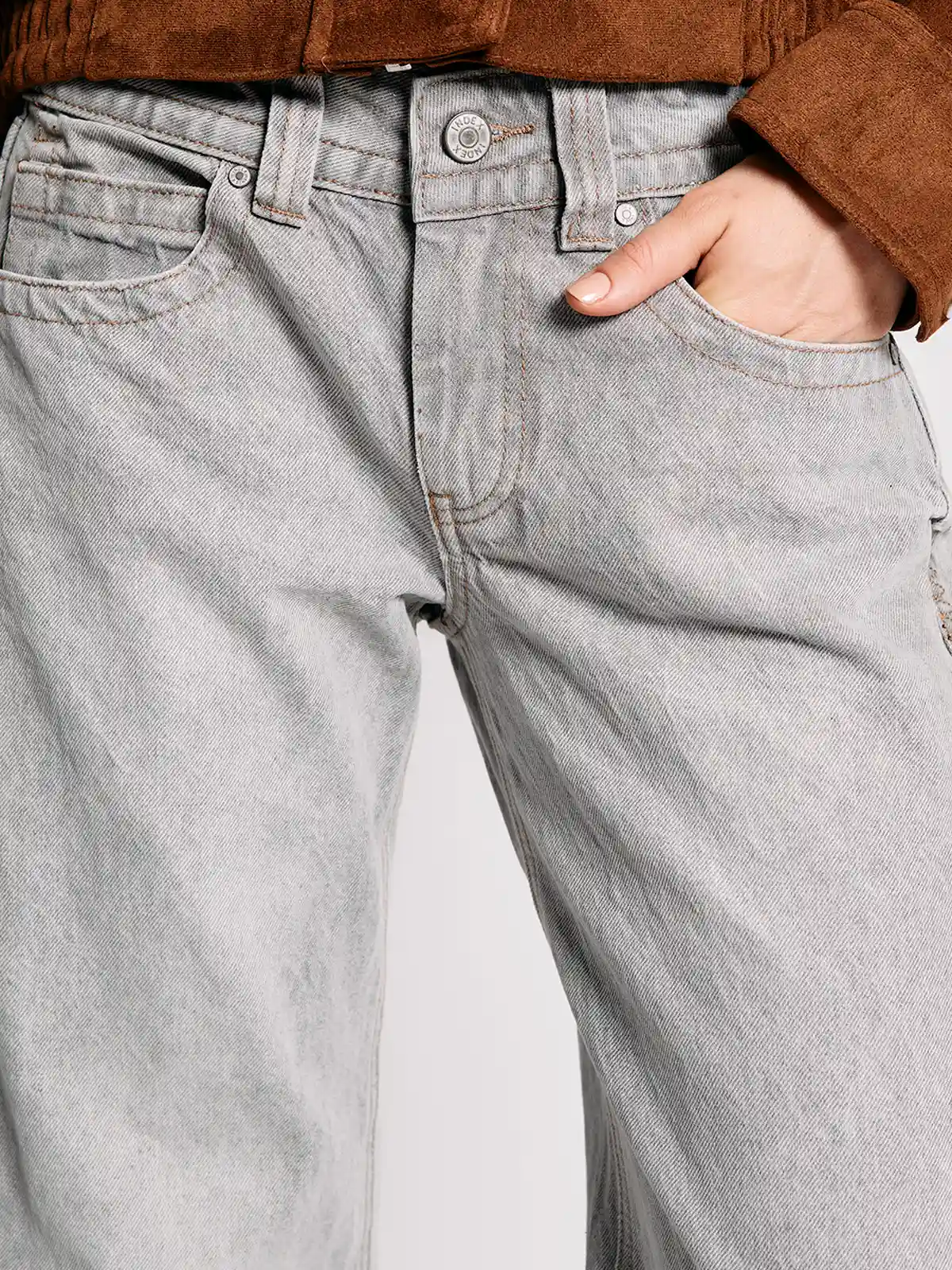 JEANS MUJER INDEX ALGODÓN TIRO BAJO - 4