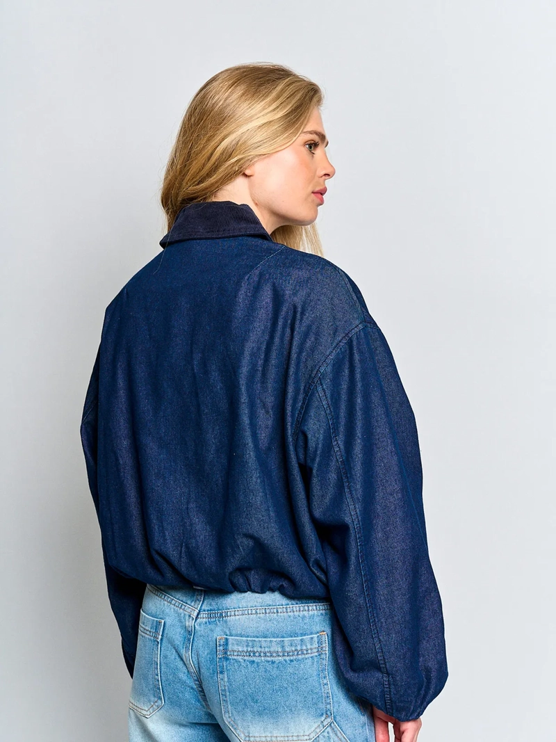 CHAQUETA MUJER INDEX ALGODÓN CORTA AGLOBADA - 2
