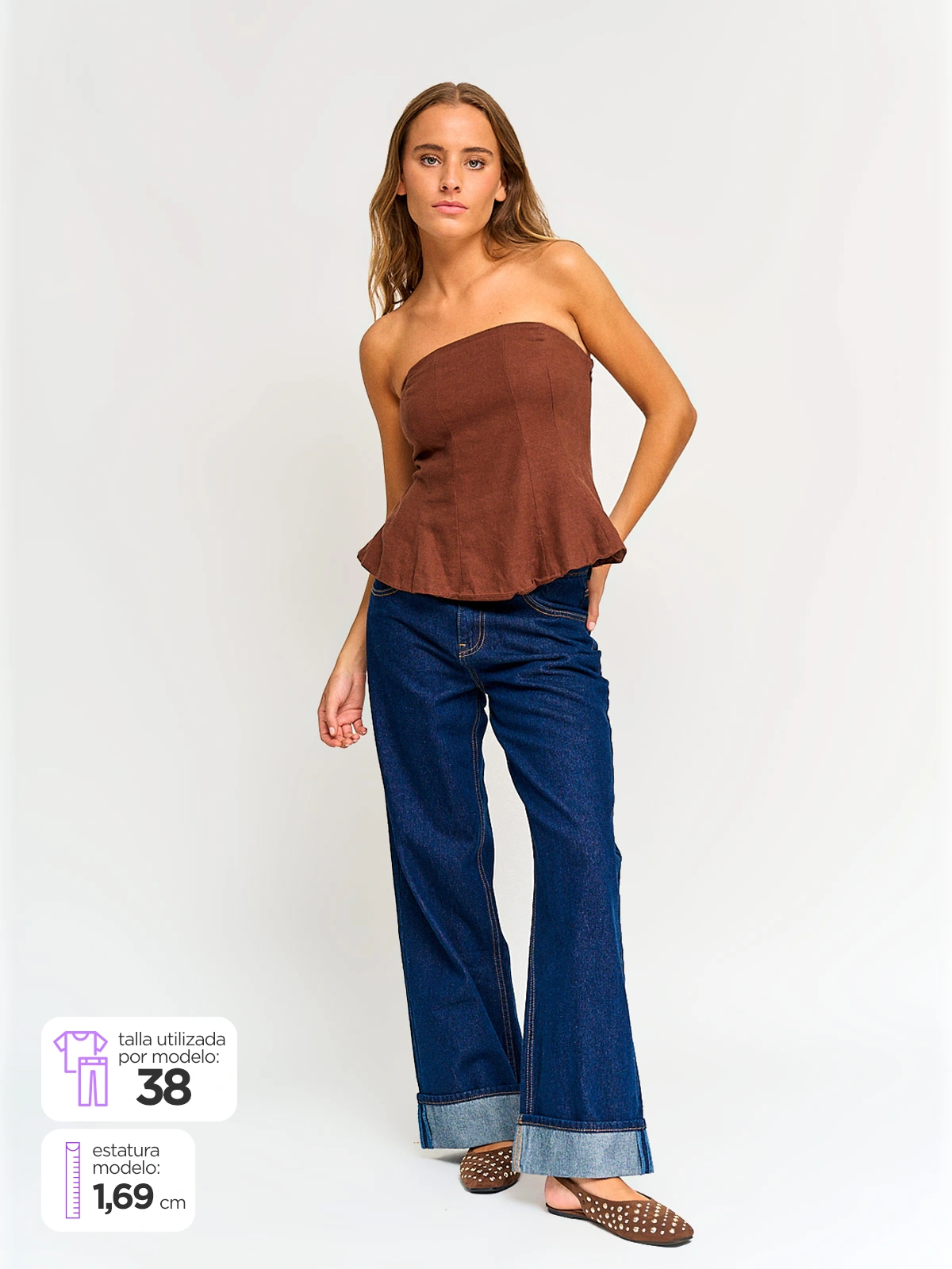 JEANS MUJER INDEX ALGODÓN  - 2