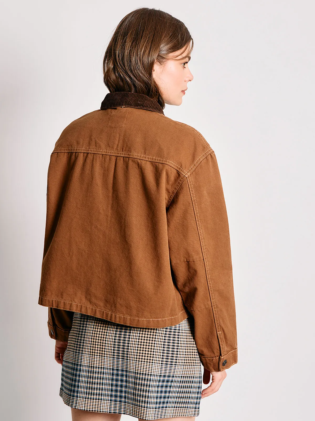 CHAQUETA MUJER INDEX ALGODÓN CORTA CAMPESTRE - 3