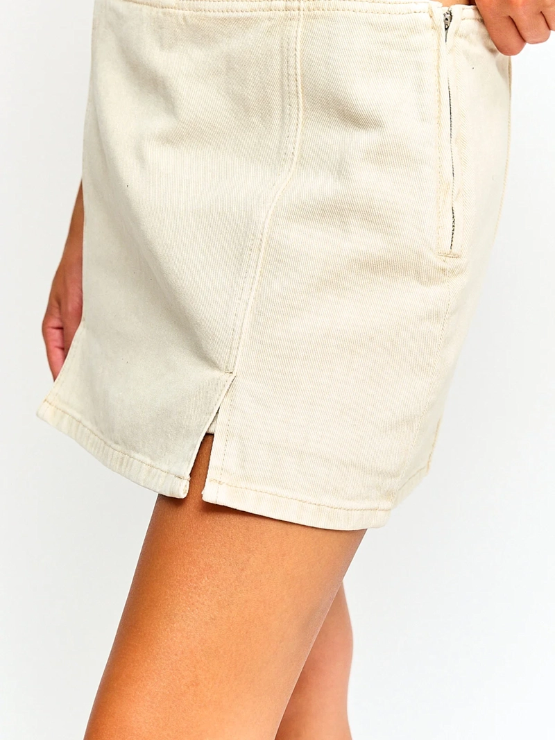 FALDA SHORT MUJER INDEX ALGODÓN CORTES - 4
