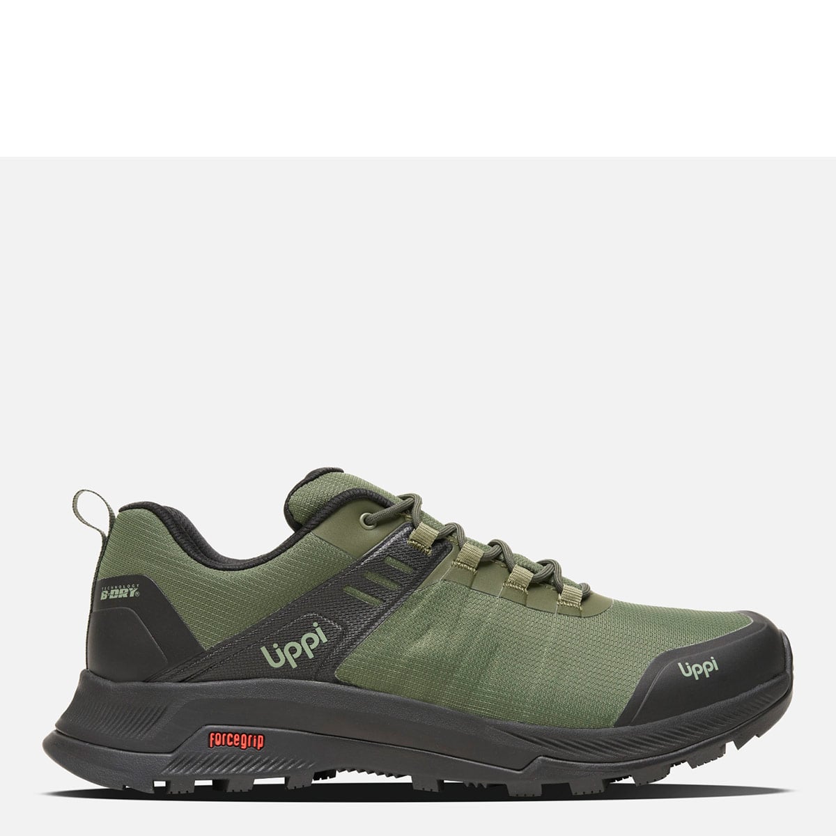 ZAPATILLAS HOMBRE LIPPI TREKKING VERDE VULCANO IRON STONE B-DRY - 1