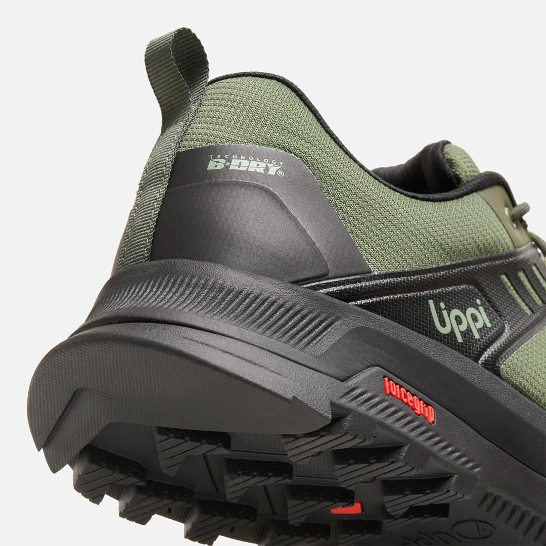 ZAPATILLAS HOMBRE LIPPI TREKKING VERDE VULCANO IRON STONE B-DRY - 8