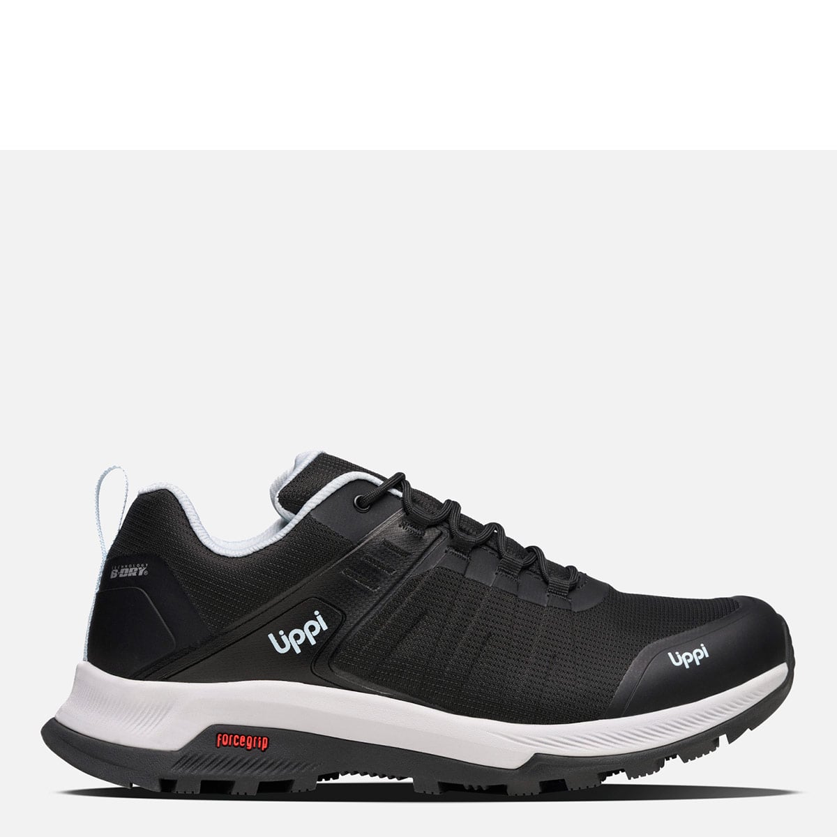 ZAPATILLAS MUJER LIPPI TREKKING NEGRO VULCANO IRON STONE - 1
