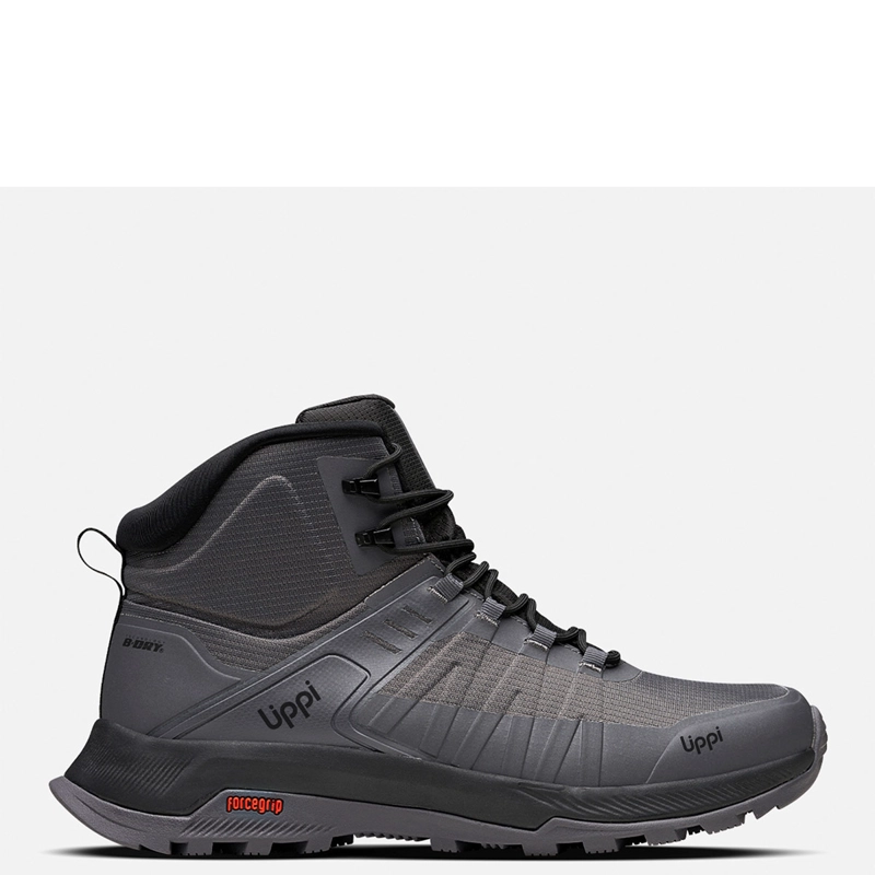 ZAPATILLAS HOMBRE LIPPI TREKKING GRAFITO VULCANO IRON STONE MID B-DRY - 1