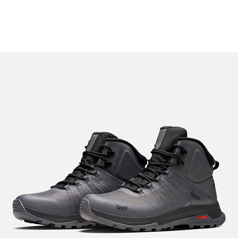 ZAPATILLAS HOMBRE LIPPI TREKKING GRAFITO VULCANO IRON STONE MID B-DRY - 2