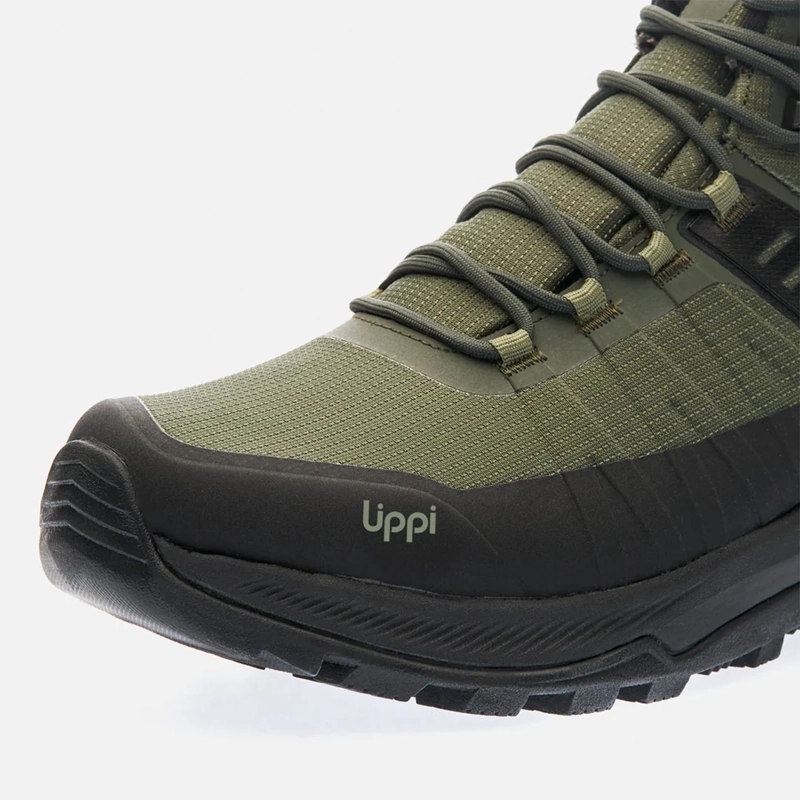 ZAPATILLAS HOMBRE LIPPI TREKKING OLIVA VULCANO IRON STONE MID B-DRY - 7