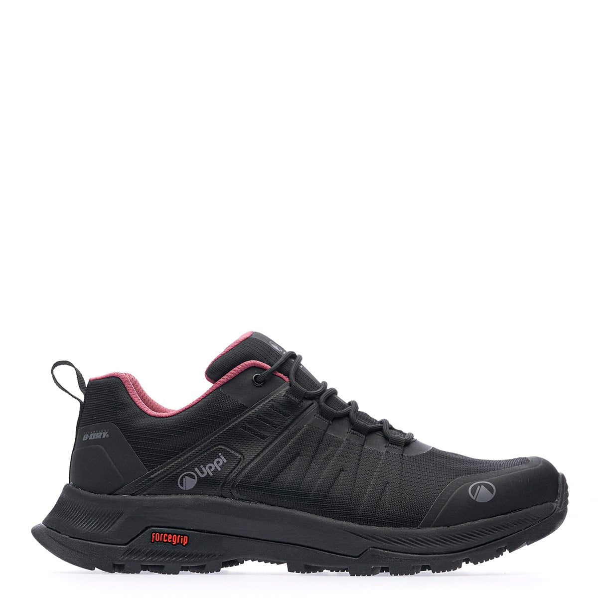 ZAPATILLAS MUJER LIPPI TREKKING NEGRO VULCANO IRON STONE - 1