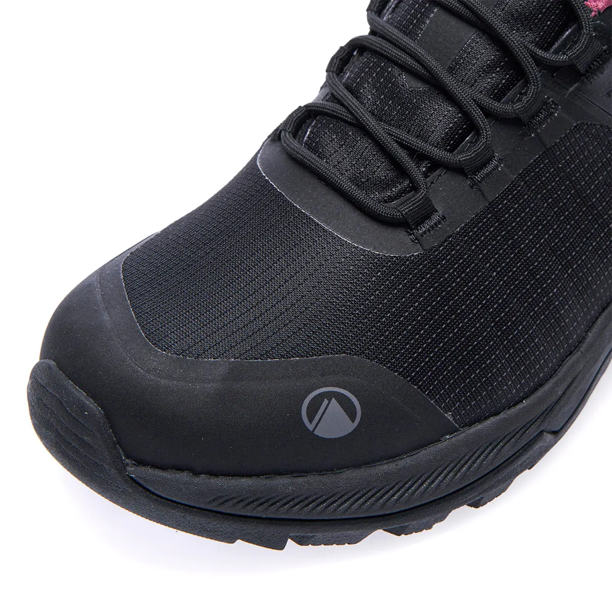ZAPATILLAS MUJER LIPPI TREKKING NEGRO VULCANO IRON STONE - 7