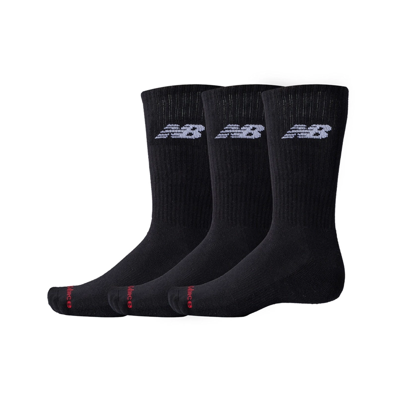 CALCETAS NEW BALANCE CREW NEGRO - 1