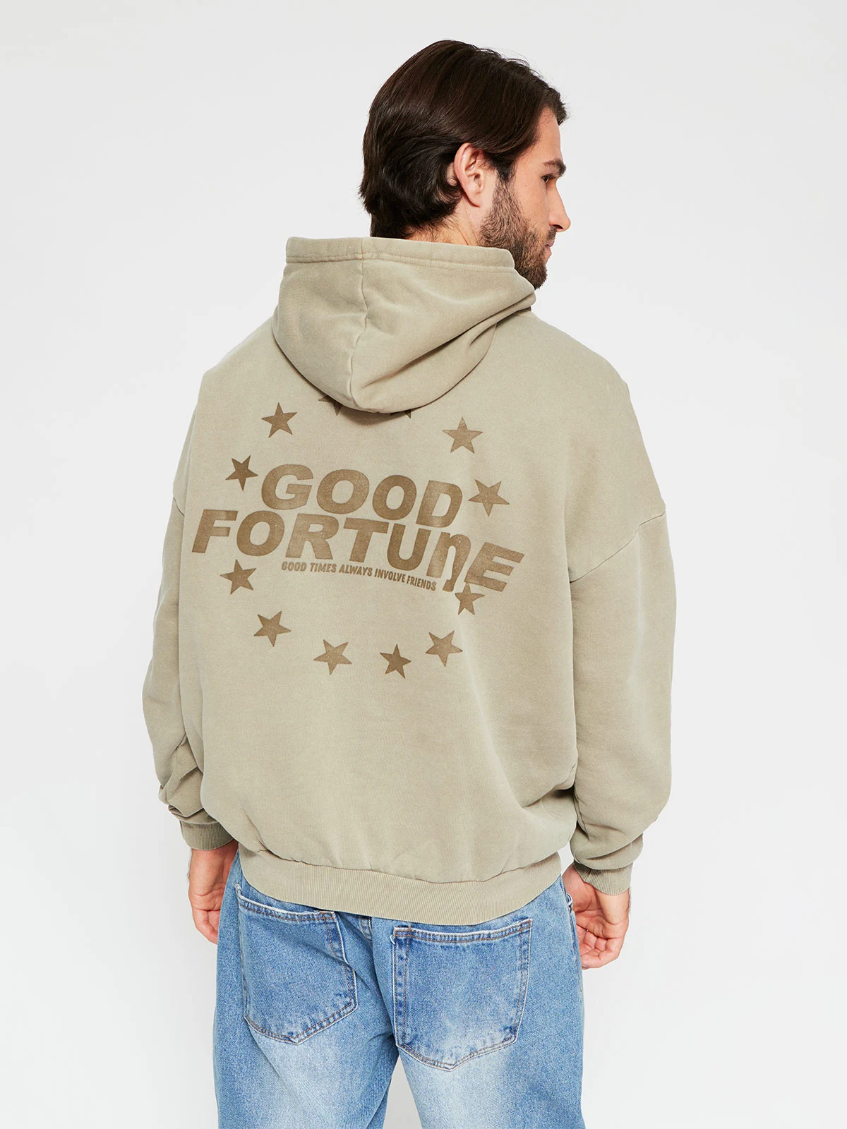 POLERÓN HOMBRE INDEX ALGODÓN HOODIE LAVADO - 2