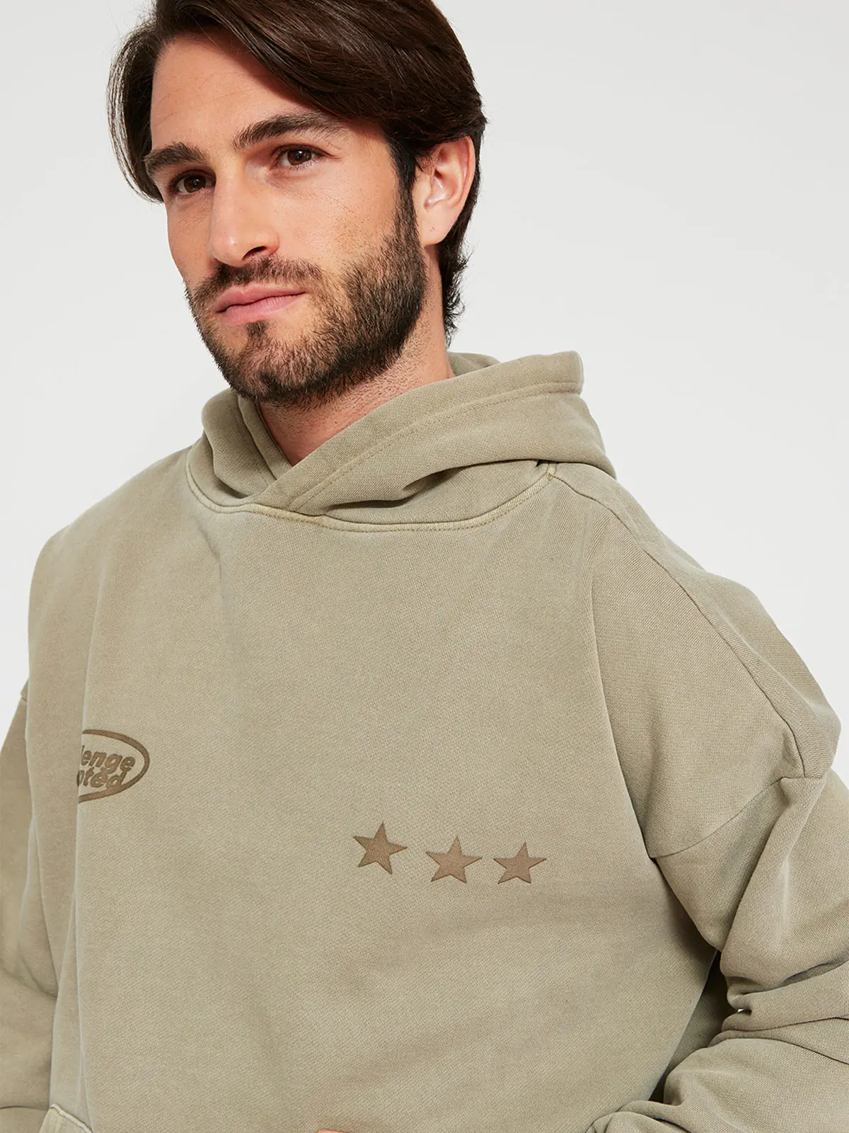 POLERÓN HOMBRE INDEX ALGODÓN HOODIE LAVADO - 3