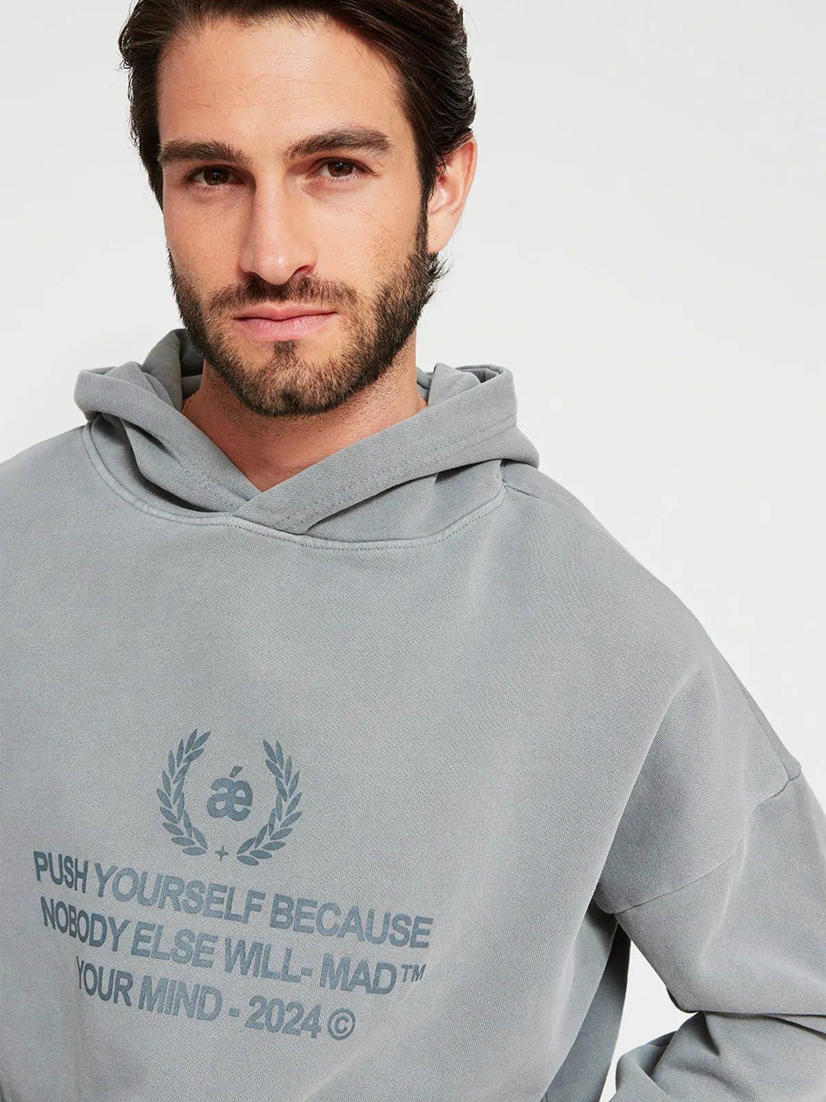 POLERÓN HOMBRE INDEX ALGODÓN HOODIE LAVADO - 3