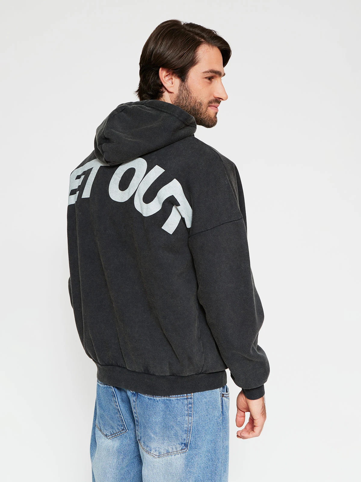 POLERÓN HOMBRE INDEX ALGODÓN HOODIE LAVADO - 2