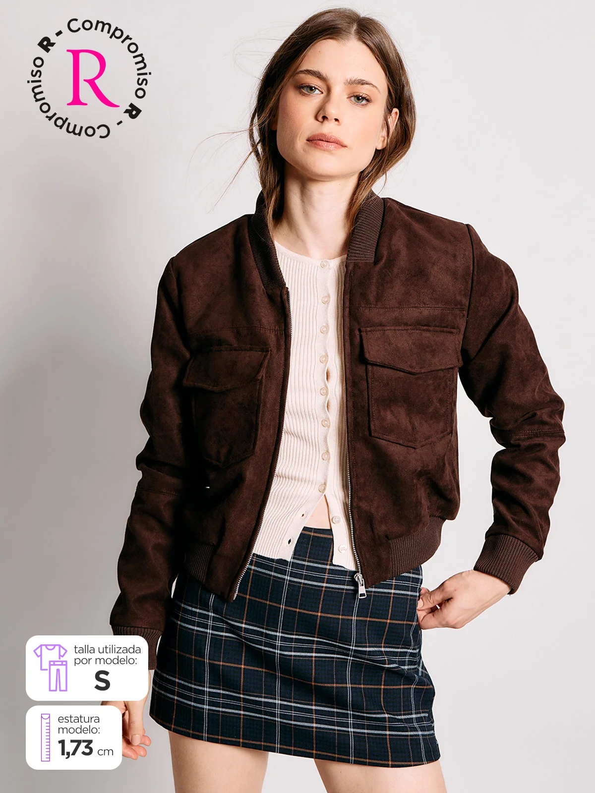 CHAQUETA MUJER INDEX EFECTO PIEL - 2