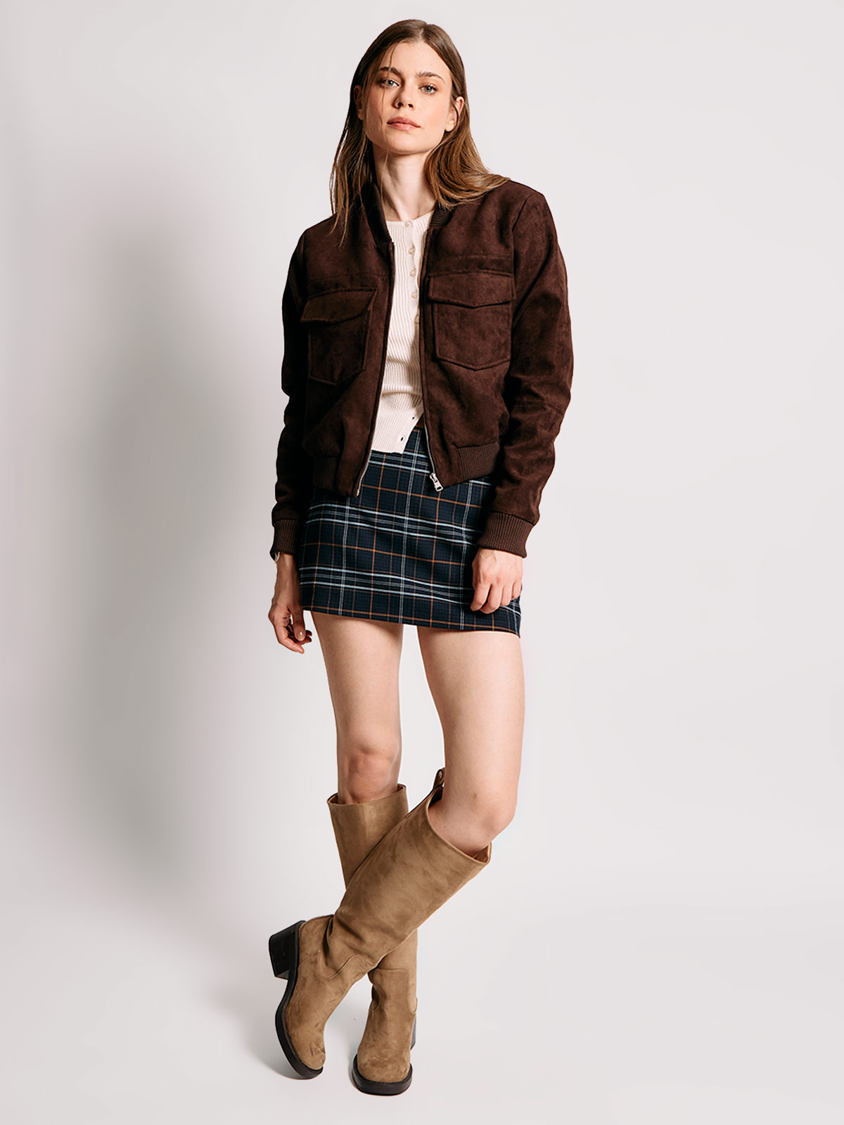 CHAQUETA MUJER INDEX EFECTO PIEL - 5