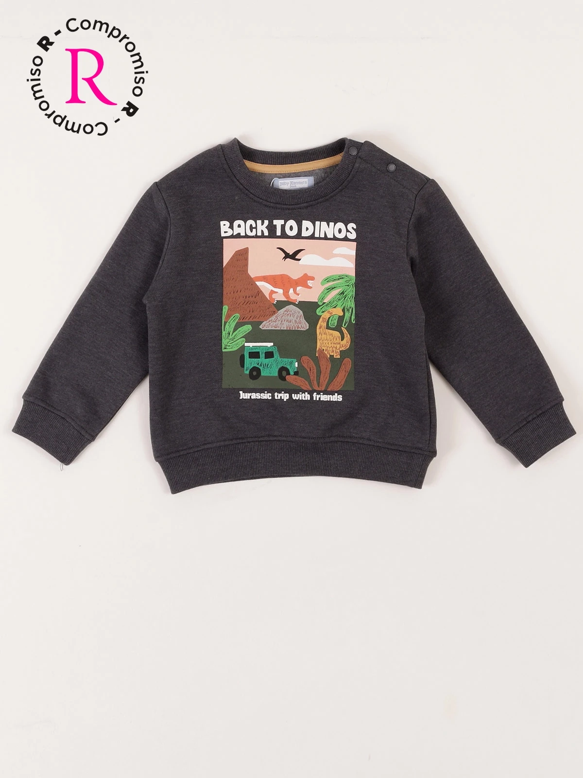 POLERÓN NIÑO BABY HARVEST ESTAMPADO FRONTAL