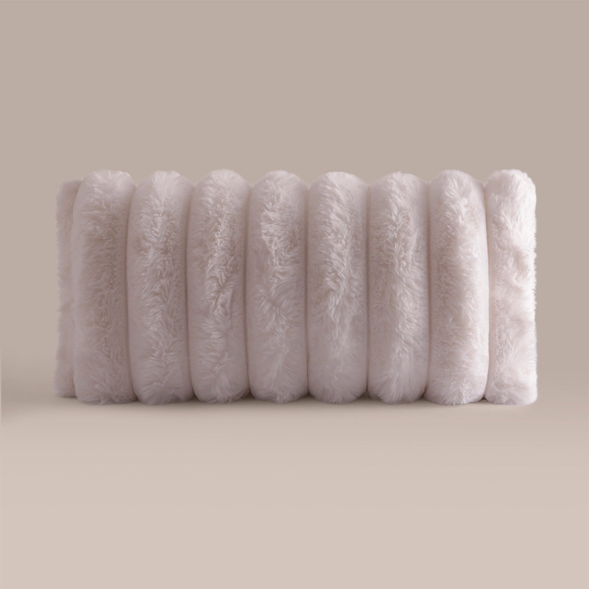 COJÍN RIPLEY HOME PELUDO KIDS 30X60 CM IVORY - 1