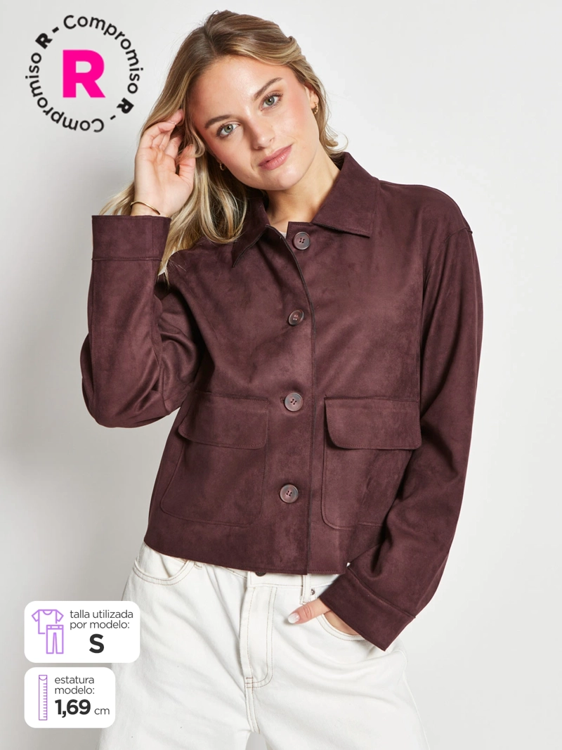 CHAQUETA MUJER INDEX EFECTO PIEL - 1