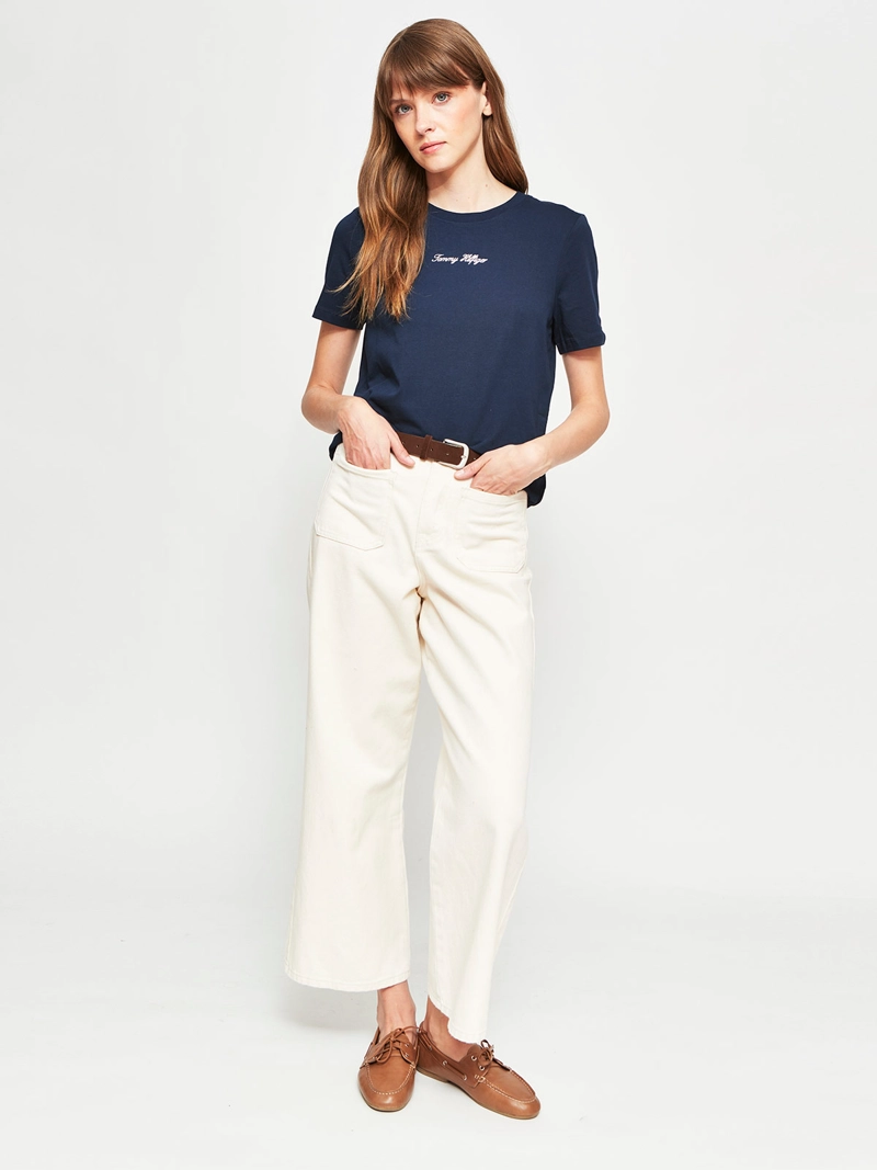POLERA MUJER TOMMY HILFIGER ALGODÓN  - 4