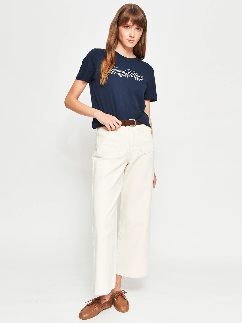 POLERA MUJER TOMMY HILFIGER ALGODÓN  - 4