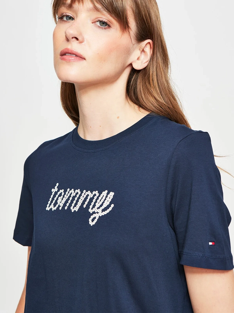 POLERA MUJER TOMMY HILFIGER ALGODÓN  - 3