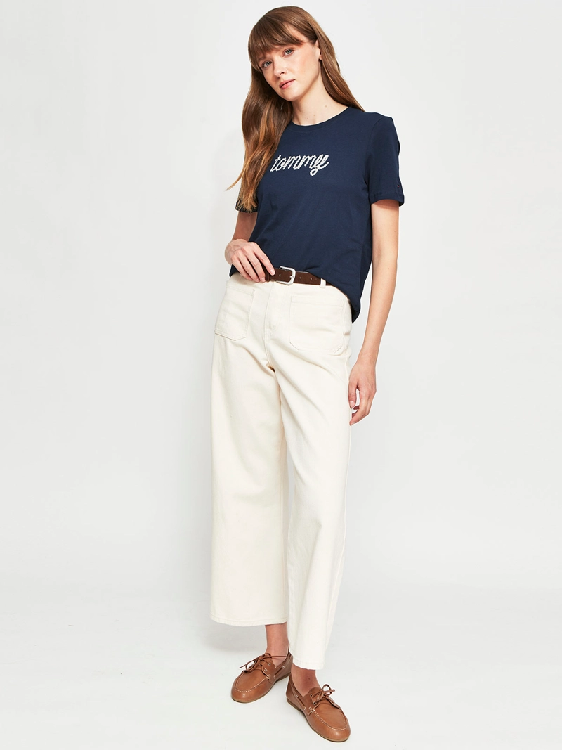 POLERA MUJER TOMMY HILFIGER ALGODÓN  - 4