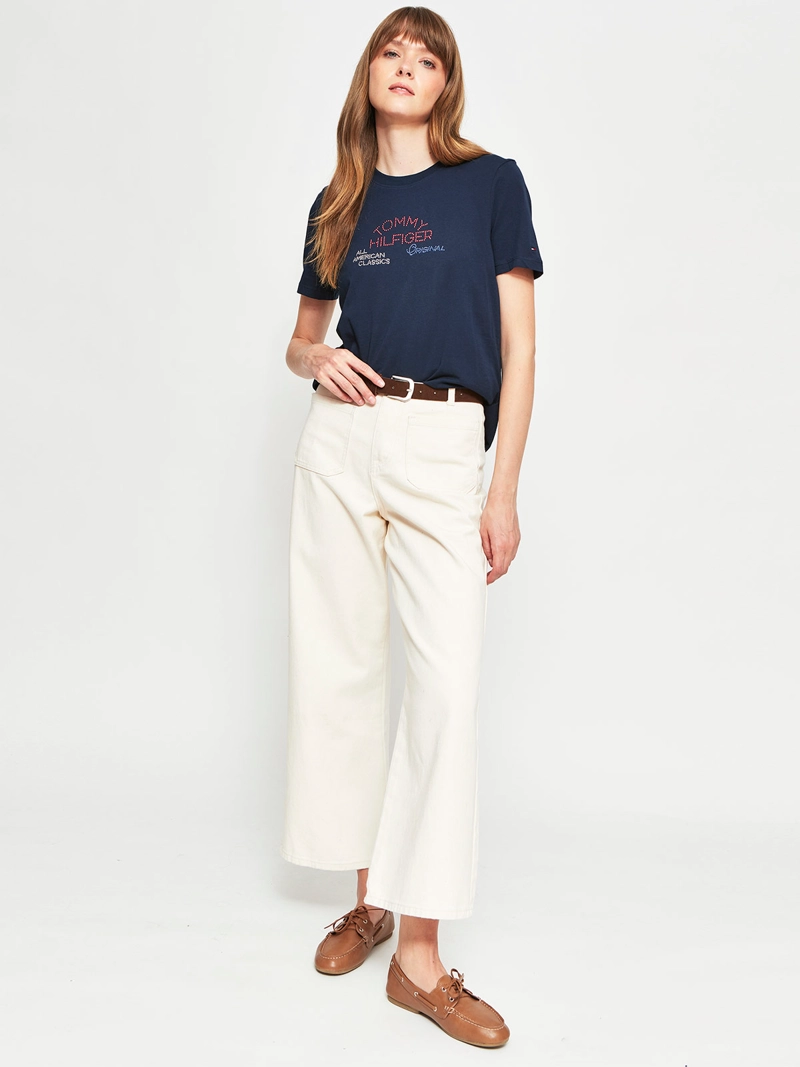 POLERA MUJER TOMMY HILFIGER ALGODÓN  - 4