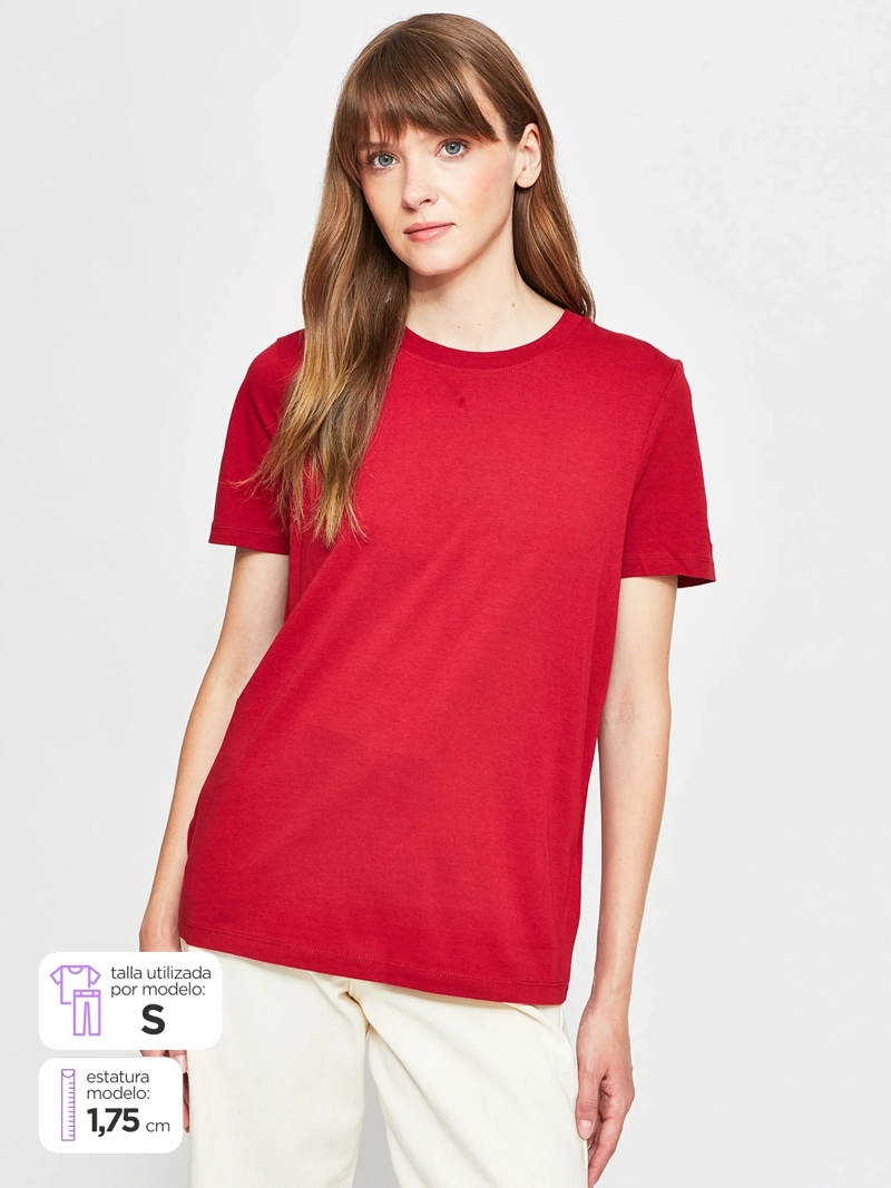 POLERA MUJER TOMMY HILFIGER ALGODÓN
