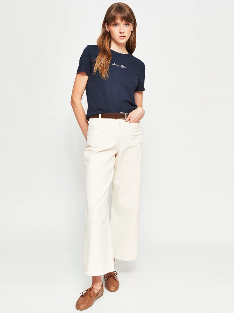 POLERA MUJER TOMMY HILFIGER ALGODÓN  - 4