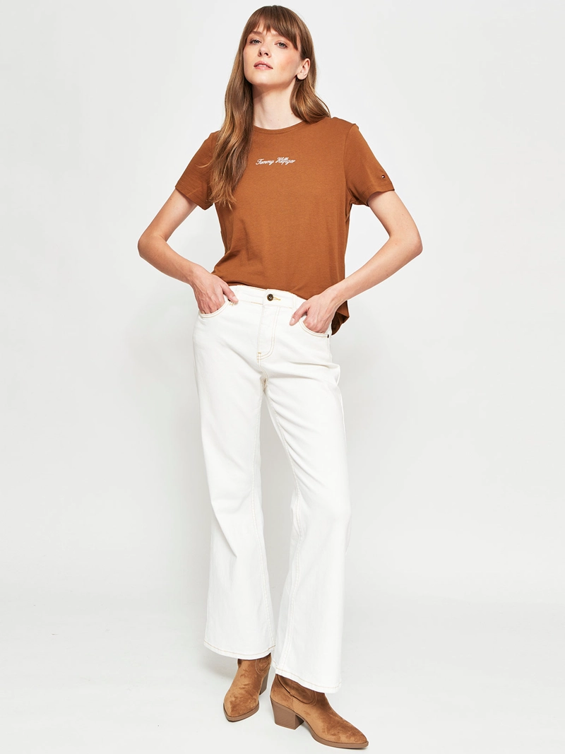 POLERA MUJER TOMMY HILFIGER ALGODÓN  - 4