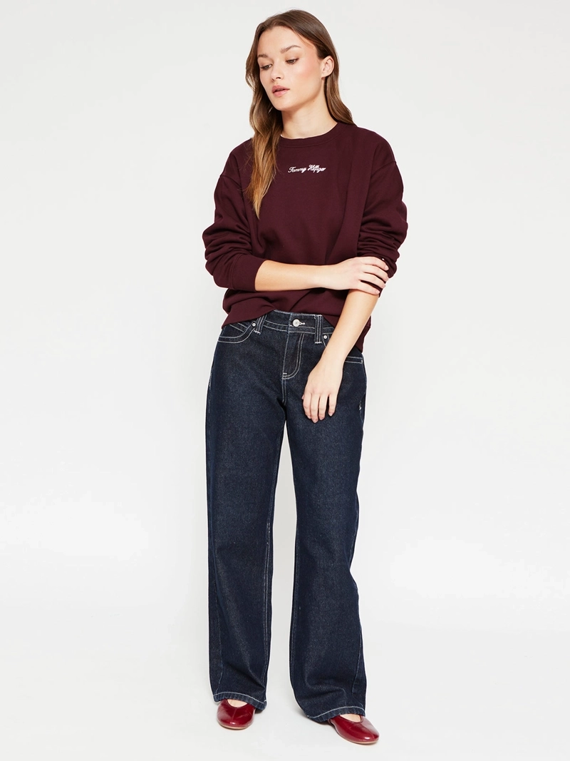 POLERÓN MUJER TOMMY HILFIGER ALGODÓN  - 4