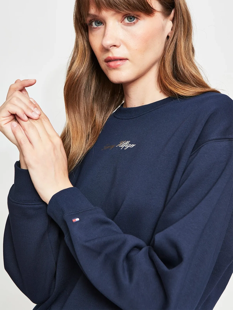 POLERÓN MUJER TOMMY HILFIGER ALGODÓN  - 3