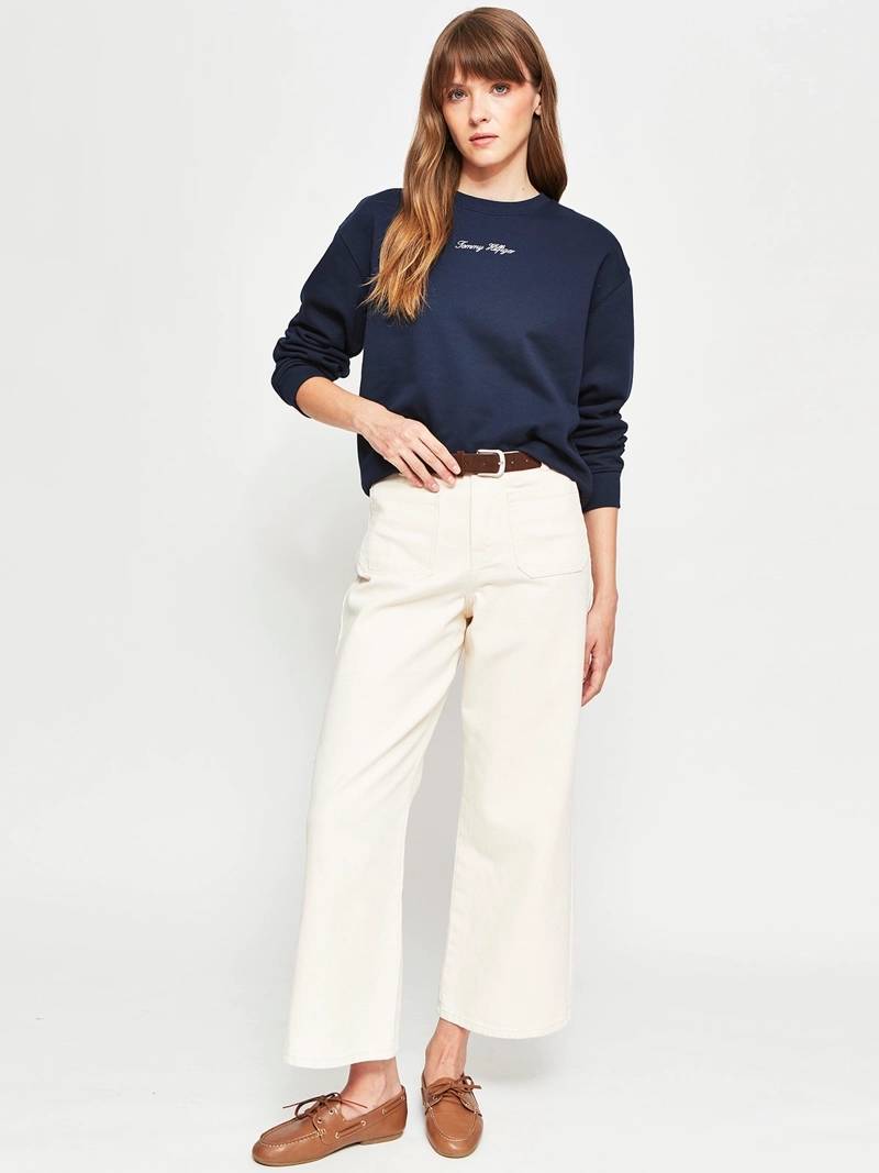 POLERÓN MUJER TOMMY HILFIGER ALGODÓN  - 4