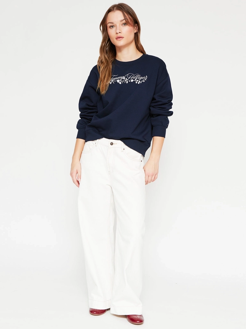 POLERÓN MUJER TOMMY HILFIGER ALGODÓN  - 4