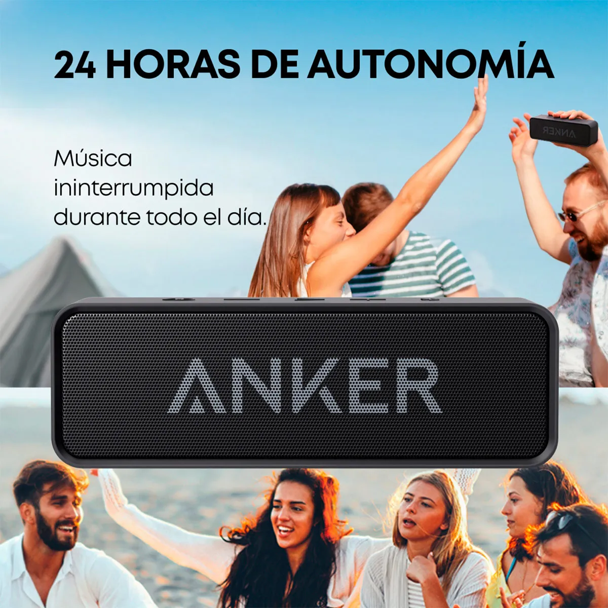 PARLANTE BLUETOOTH SOUNDCORE SELECT 4 GO - 6
