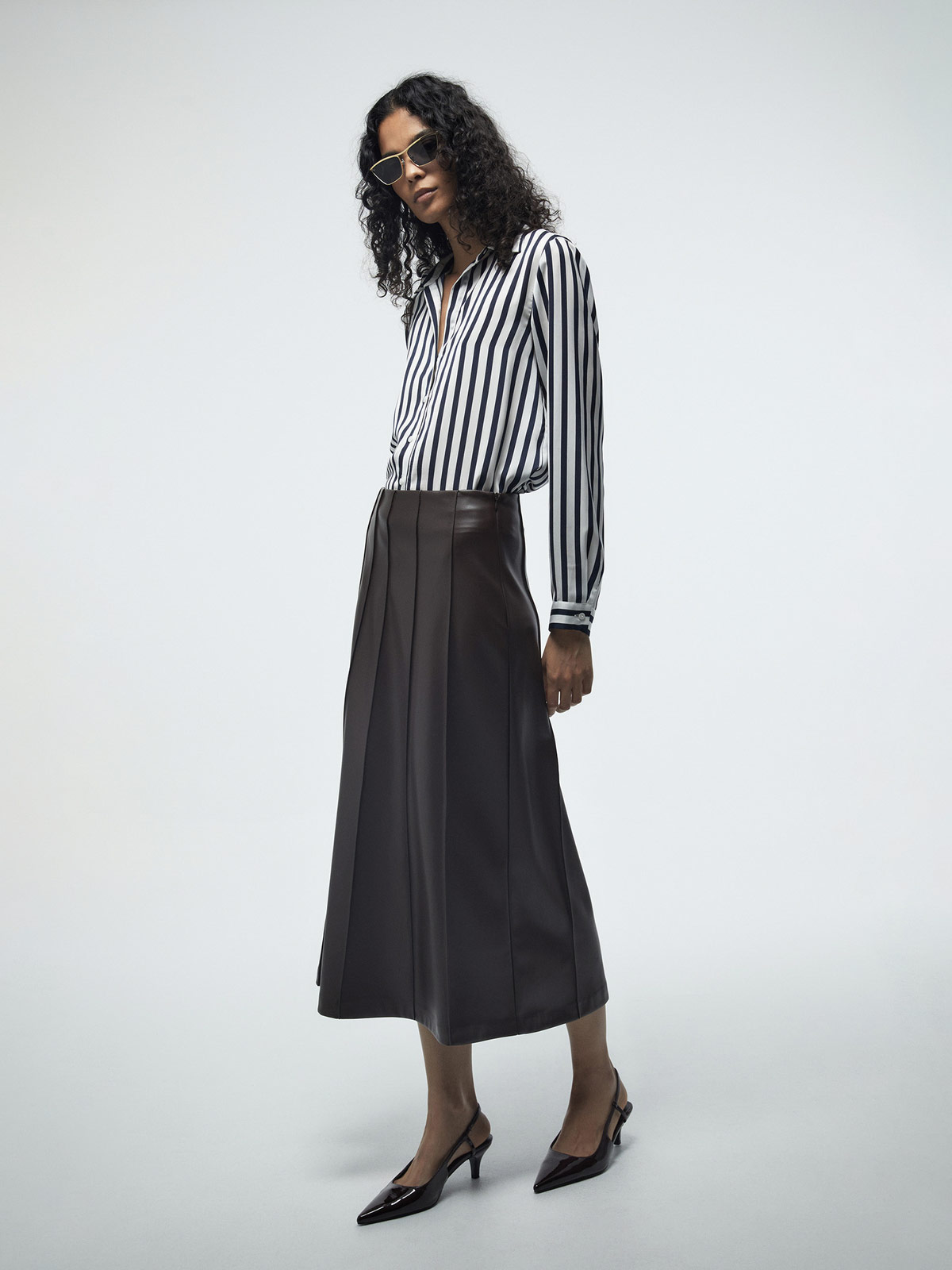 BLUSA MUJER SFERA MANGA LARGA - 1
