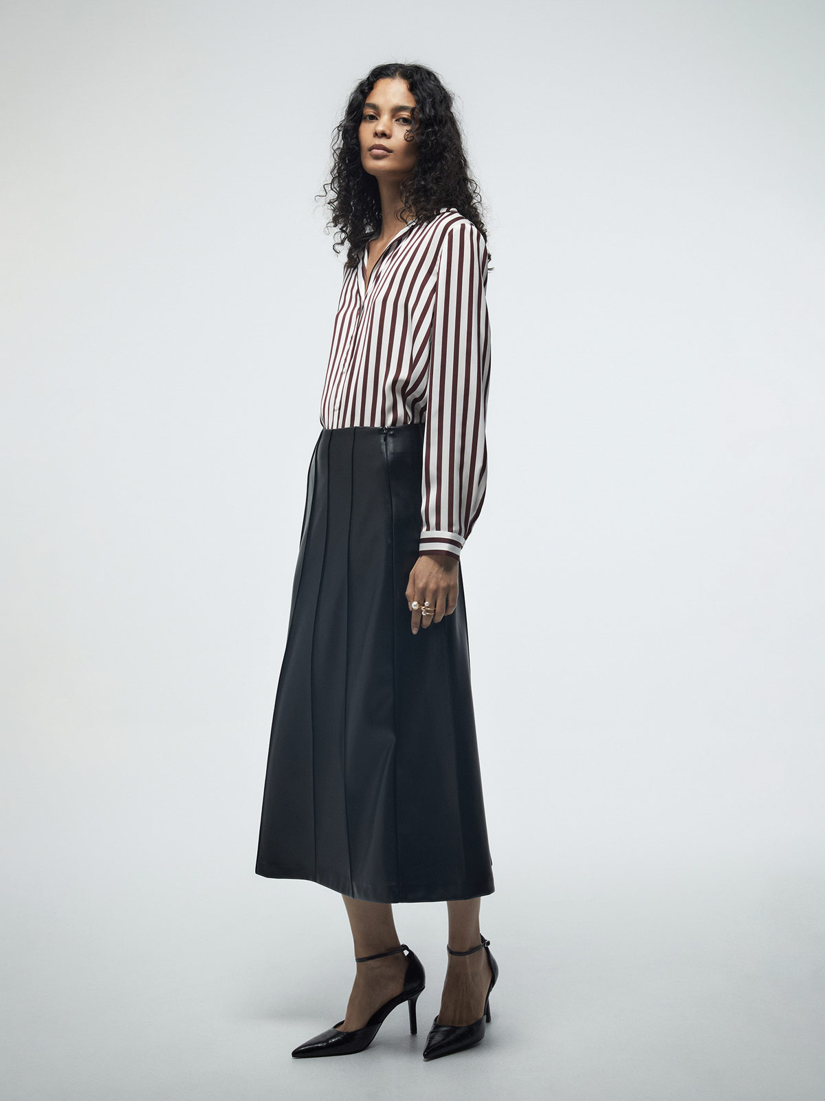 BLUSA MUJER SFERA MANGA LARGA - 1