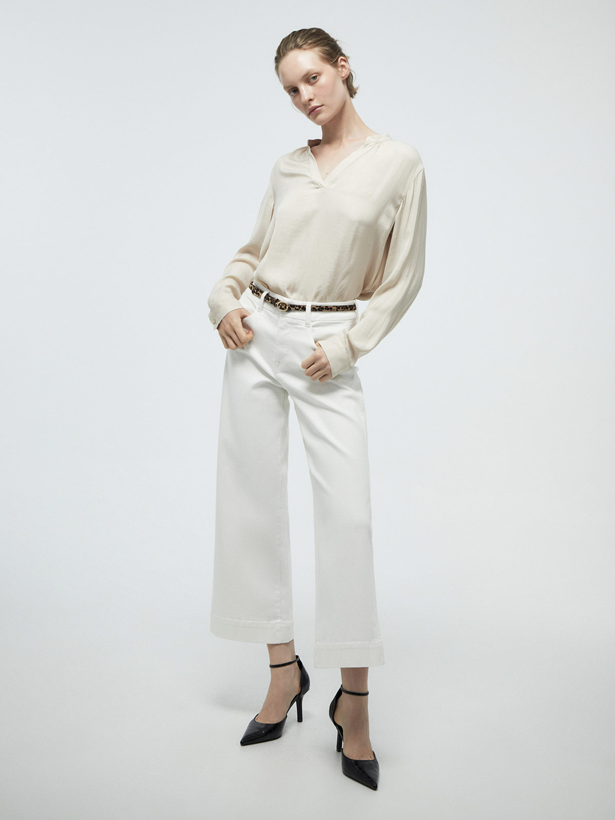 SFERA BLUSA MUJER SFERA MANGA LARGA LISA