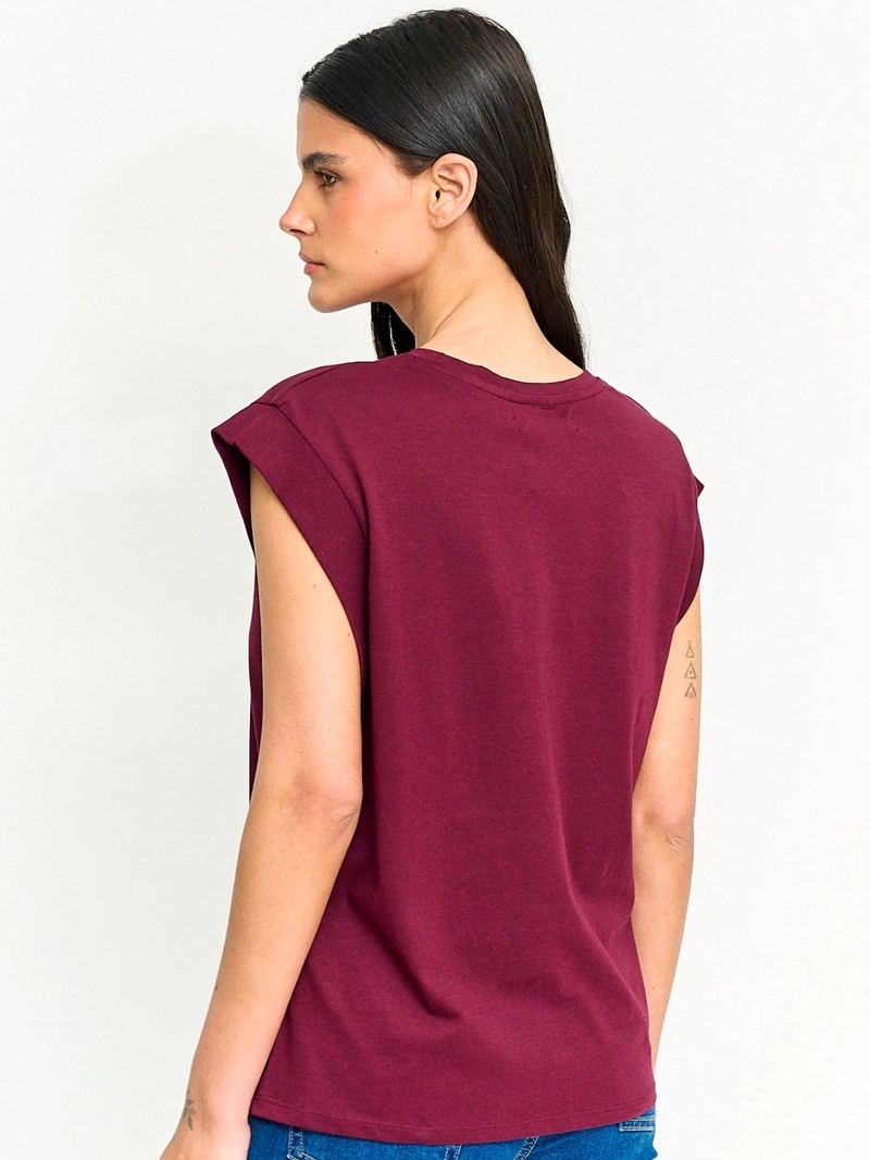 POLERA MUJER SFERA ALGODÓN MANGA CORTA - 2