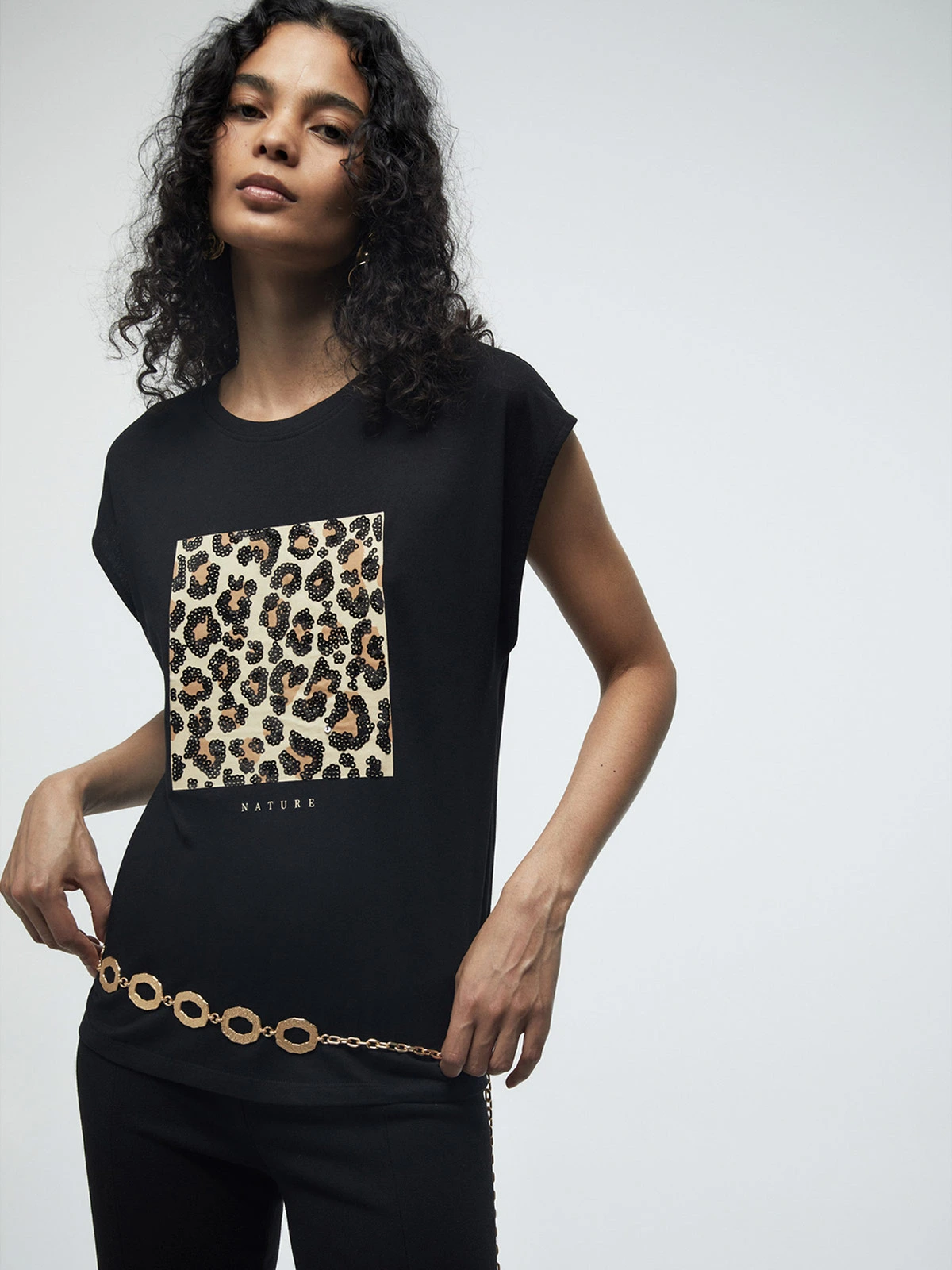 POLERA MUJER SFERA ALGODÓN MANGA CORTA - 2