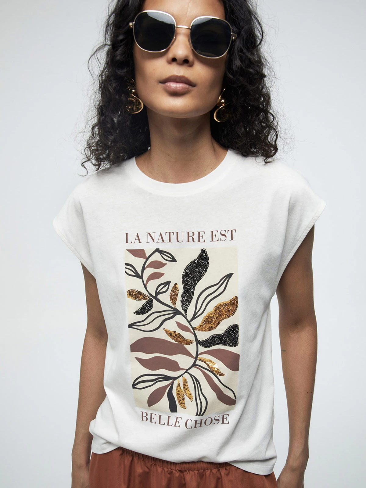 POLERA MUJER SFERA ALGODÓN MANGA CORTA - 2