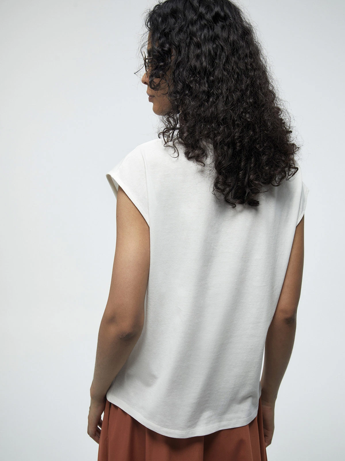 POLERA MUJER SFERA ALGODÓN MANGA CORTA - 3